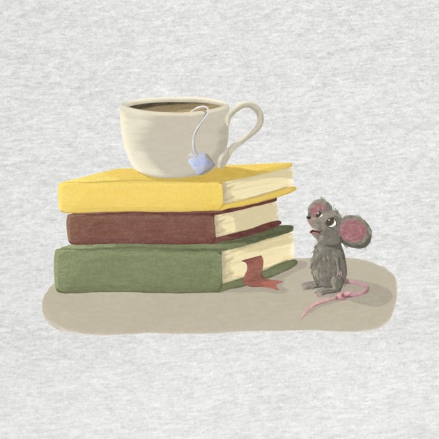 Library Mouse by AllWriteHere